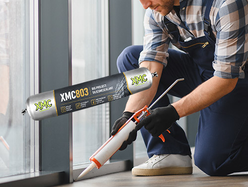 Keo dán silicone dự án lớn