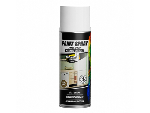 Sơn phun acrylic màu trắng cho đồ gia dụng